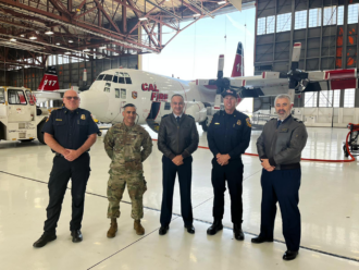 Visita às instalações do Aviation Program (CAL FIRE Air Unit)