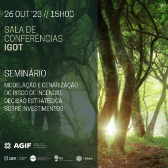 <p>Cartaz &#8211; Seminário | Modelação e Cenarização do Risco de incêndio: decisão estratégica sobre investimentos</p> 