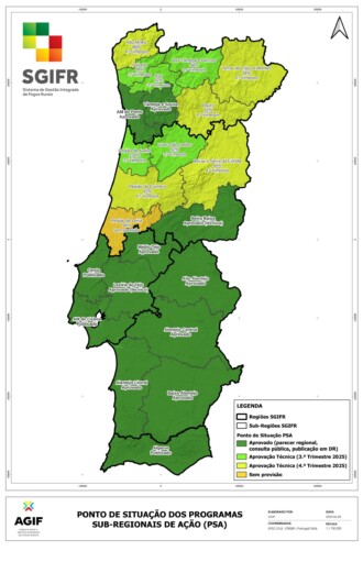 <p>Ponto de Situação dos Planos Sub-Regionais de Ação [JUN 2025]</p> 