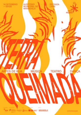 <p>Cartaz espetáculo &#8220;Terra Queimada&#8221;</p> 