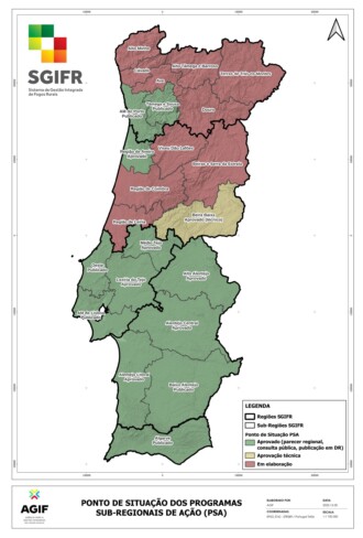 <p>Ponto de Situação dos Programas Sub-Regionais de Ação [DEZ 2025]</p> 
